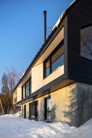 Ferienhaus in Qu�bec von Bourgeois Lechasseur architects