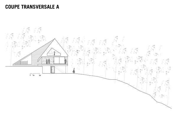 Ferienhaus in Qubec von Bourgeois Lechasseur architects