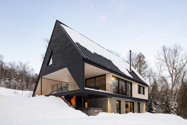 Ferienhaus in Qu�bec von Bourgeois Lechasseur architects