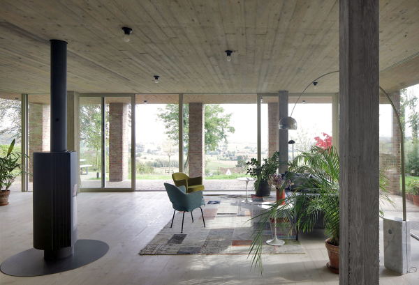 Villa in Belgien von Studio Okami