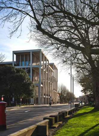 Town House Building, Kingston University, London, fertiggestellt 2019