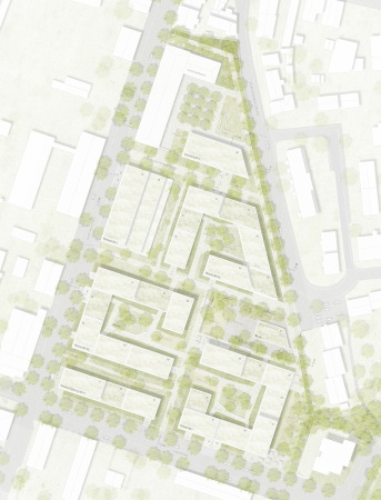 1. Preis: H2M Architekten und Stadtplaner (Kulmbach) mit De Buhr LA (Sommerhausen)