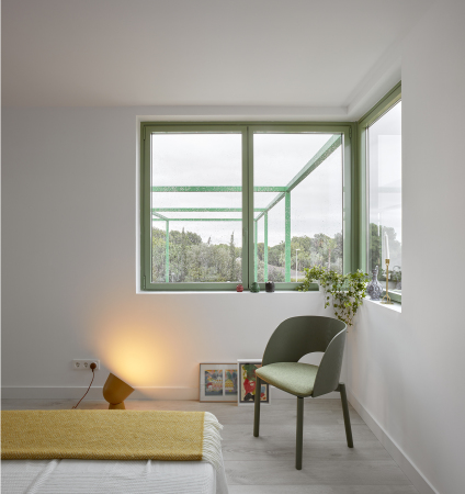 Die kleineren Zimmer im 2.OG sind geschlossener ...