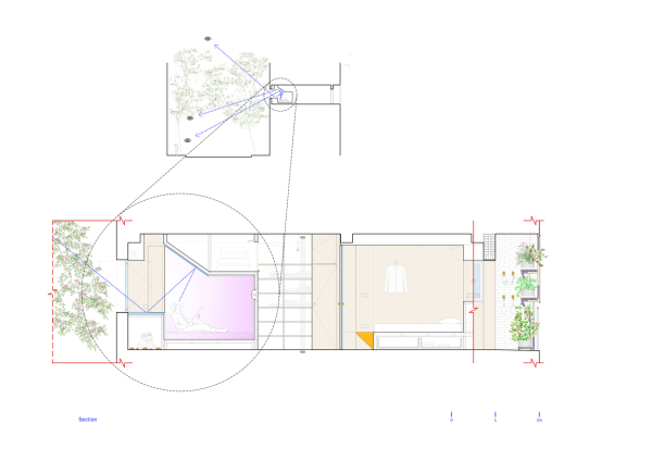 Apartmentumbau in Madrid von Husos Arquitectos