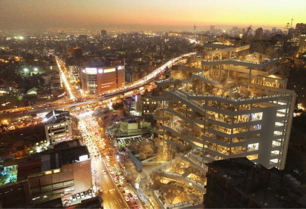 Umbauplne von FMZD in Teheran