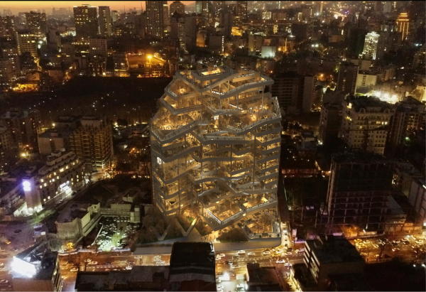 Umbauplne von FMZD in Teheran