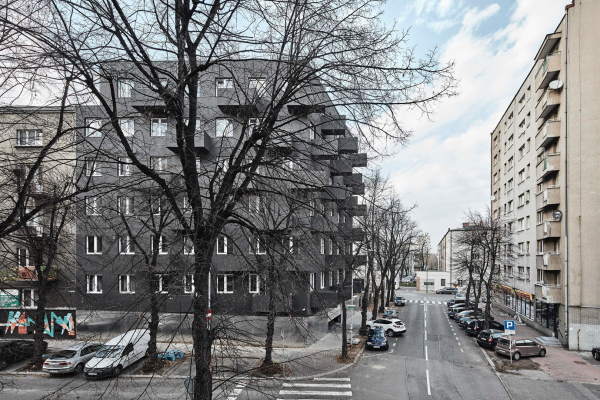 Eckbebauung von KWK Promes in Kattowitz