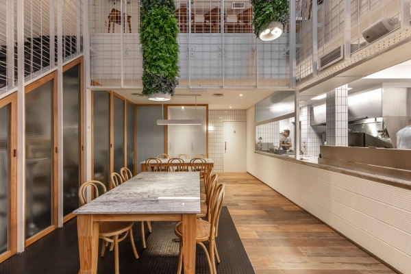 Restaurantumbau von Hitzig Militello in Buenos Aires