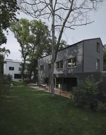 Wohnhuser in Mainz von Flick Grahn Stock