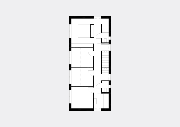 Schwarzes Haus: Grundriss OG