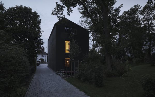 Wohnh�user in Mainz von Flick Grahn Stock