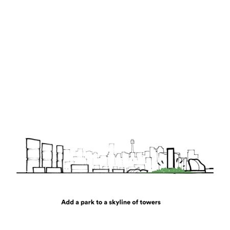 Henning Larsen planen Hochhauskomplex in Sydney