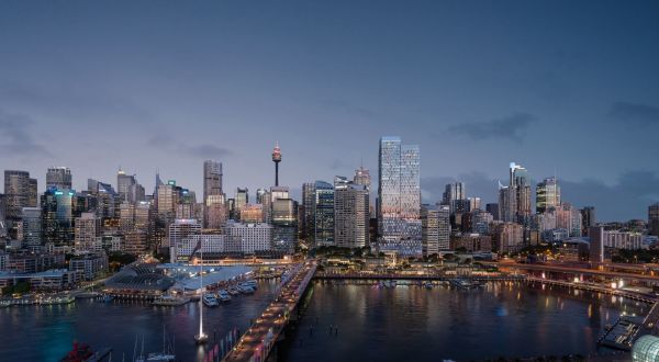 Henning Larsen planen Hochhauskomplex in Sydney