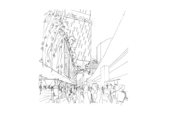 Henning Larsen planen Hochhauskomplex in Sydney