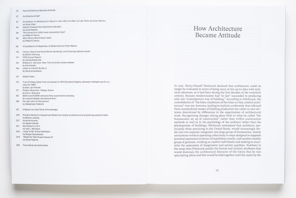 Architecture Itself and Other Postmodernization Effects