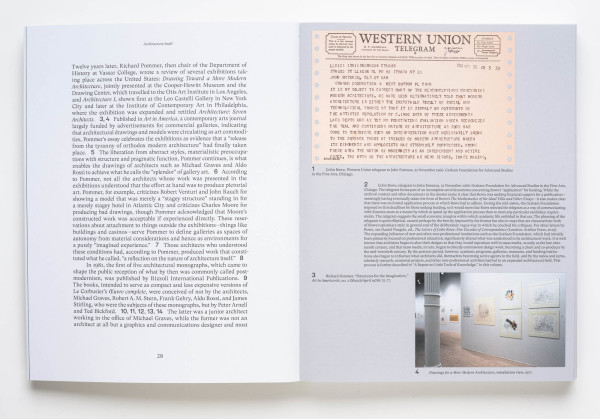 Architecture Itself and Other Postmodernization Effects