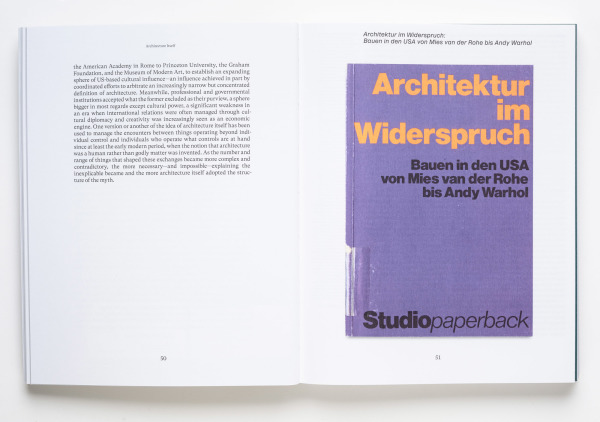 Architecture Itself and Other Postmodernization Effects