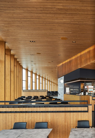 Gipfelrestaurant in Qubec von Lemay