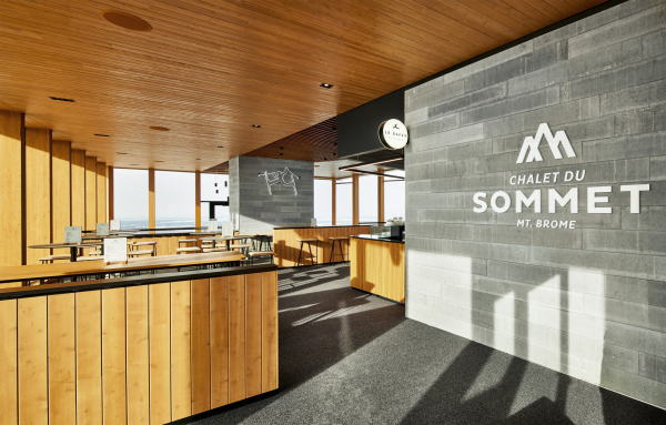 Gipfelrestaurant in Qubec von Lemay