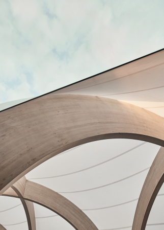 Wegberdachung in Melbourne von Make Architects