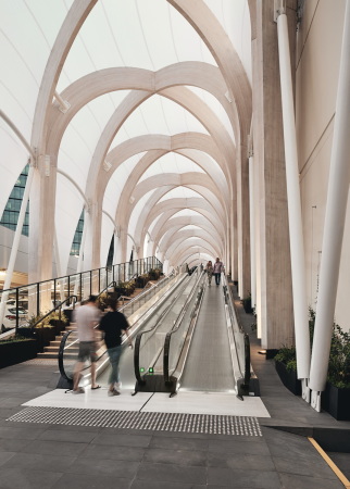 Wegberdachung in Melbourne von Make Architects