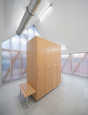 Tennis-Umkleiden in Cabourg von Lemoal Lemoal