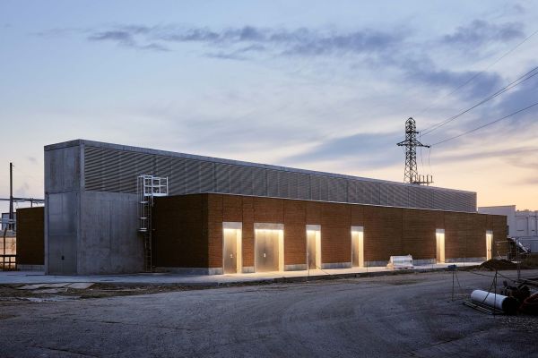 Umspannwerk bei Lyon von Tectoniques Architectes