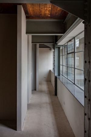 Der Innenausbau trifft auf die �blichen Herausforderungen der Transformation eines Industriegeb�udes.