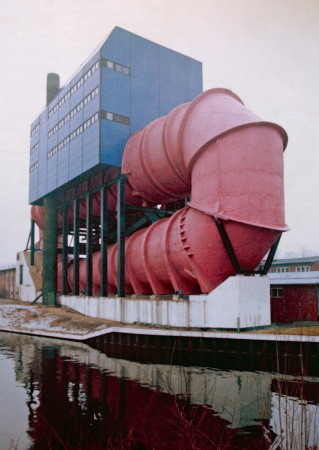 Blick von Nordwesten im Januar 1977