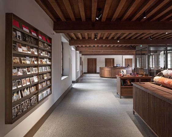 Das Foyer im Vestibl der Laken-Halle.
