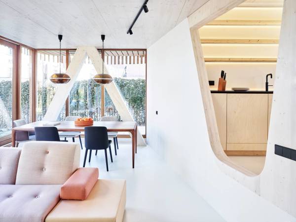 Wohnhaus aus Holz in Amsterdam von GG-loop