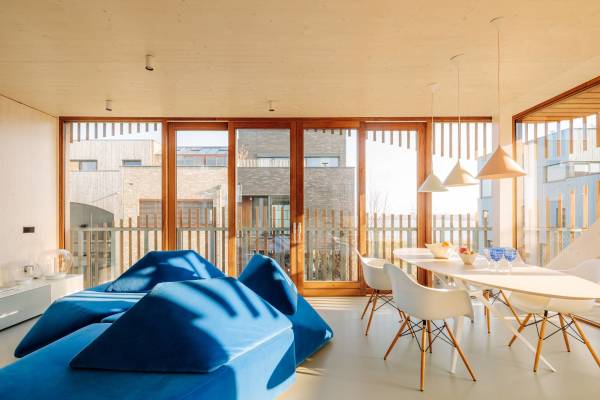 Wohnhaus aus Holz in Amsterdam von GG-loop