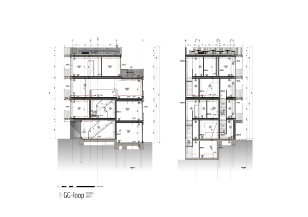 Wohnhaus aus Holz in Amsterdam von GG-loop