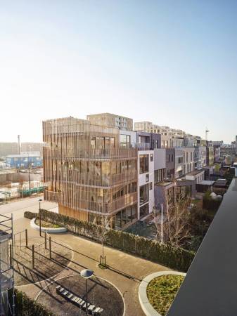 Wohnhaus aus Holz in Amsterdam von GG-loop