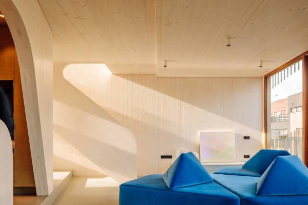 Wohnhaus aus Holz in Amsterdam von GG-loop