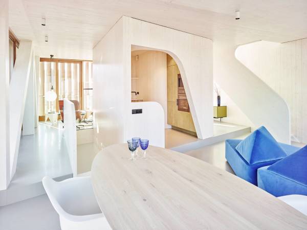 Wohnhaus aus Holz in Amsterdam von GG-loop