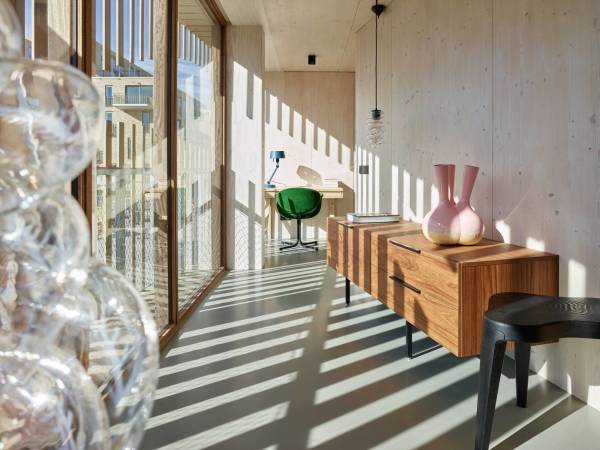 Wohnhaus aus Holz in Amsterdam von GG-loop