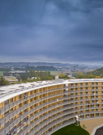 Wohnheim bei Lausanne von Drig und IttenBrechbhl