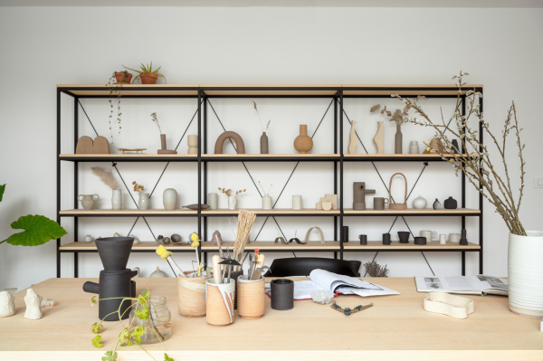 Wohn- und Atelierhaus von Arhitektura in Ljubljana