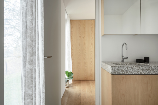 Wohn- und Atelierhaus von Arhitektura in Ljubljana