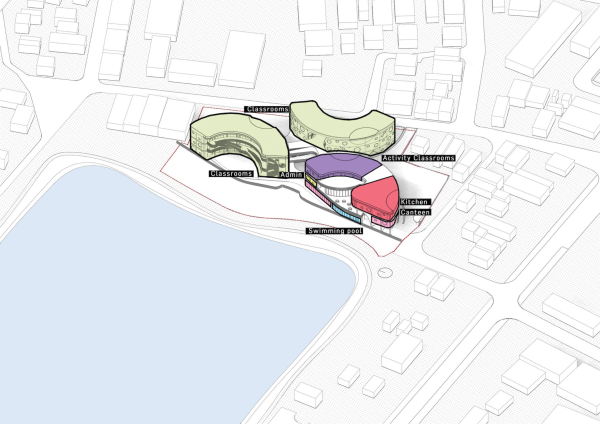 Kindergarten in Vietnam von LAVA