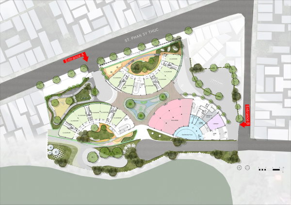 Kindergarten in Vietnam von LAVA