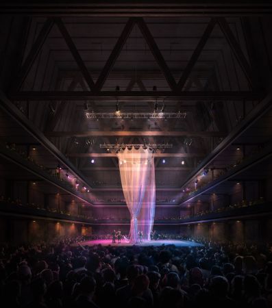 1. Preis: Sergison Bates (London) mit Charcoalblue (London) und Eld NV (Antwerpen)