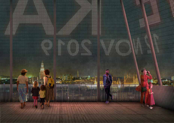 1. Preis: Sergison Bates (London) mit Charcoalblue (London) und Eld NV (Antwerpen)