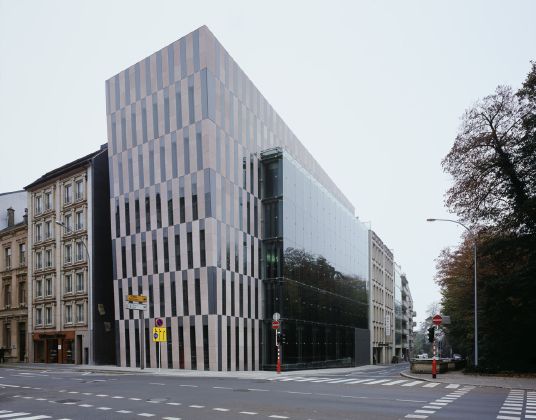 Zentralbank in Luxemburg fertig gestellt