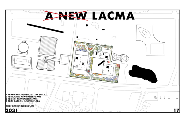 Tabula LACMA von Barkow Leibinger (Berlin), Ausschnitt aus der Projektprsentation