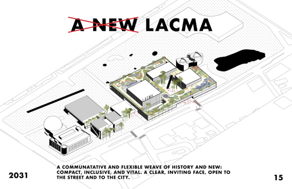 Tabula LACMA von Barkow Leibinger (Berlin), Ausschnitt aus der Projektprsentation