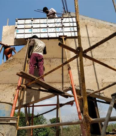 Wohnhaus von Wallmakers in Sdindien