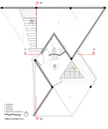 Grundriss Dachgeschoss
