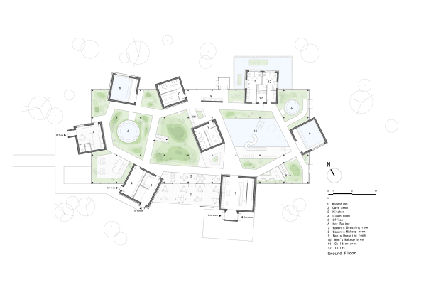 Spa in China von B.L.U.E. Architecture Studio
